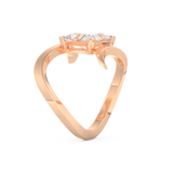 Triangle Cut 2.30 Carat Moissanite Ring – Solitaire Setting in Gold