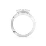 Triangle Cut 2.30 Carat Moissanite Ring – Solitaire Setting in Gold