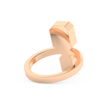 Parallel Diamond Style Wedding Band with 2.43 CT Emerald Cut Moissanite – Yellow, White, or Rose Gold