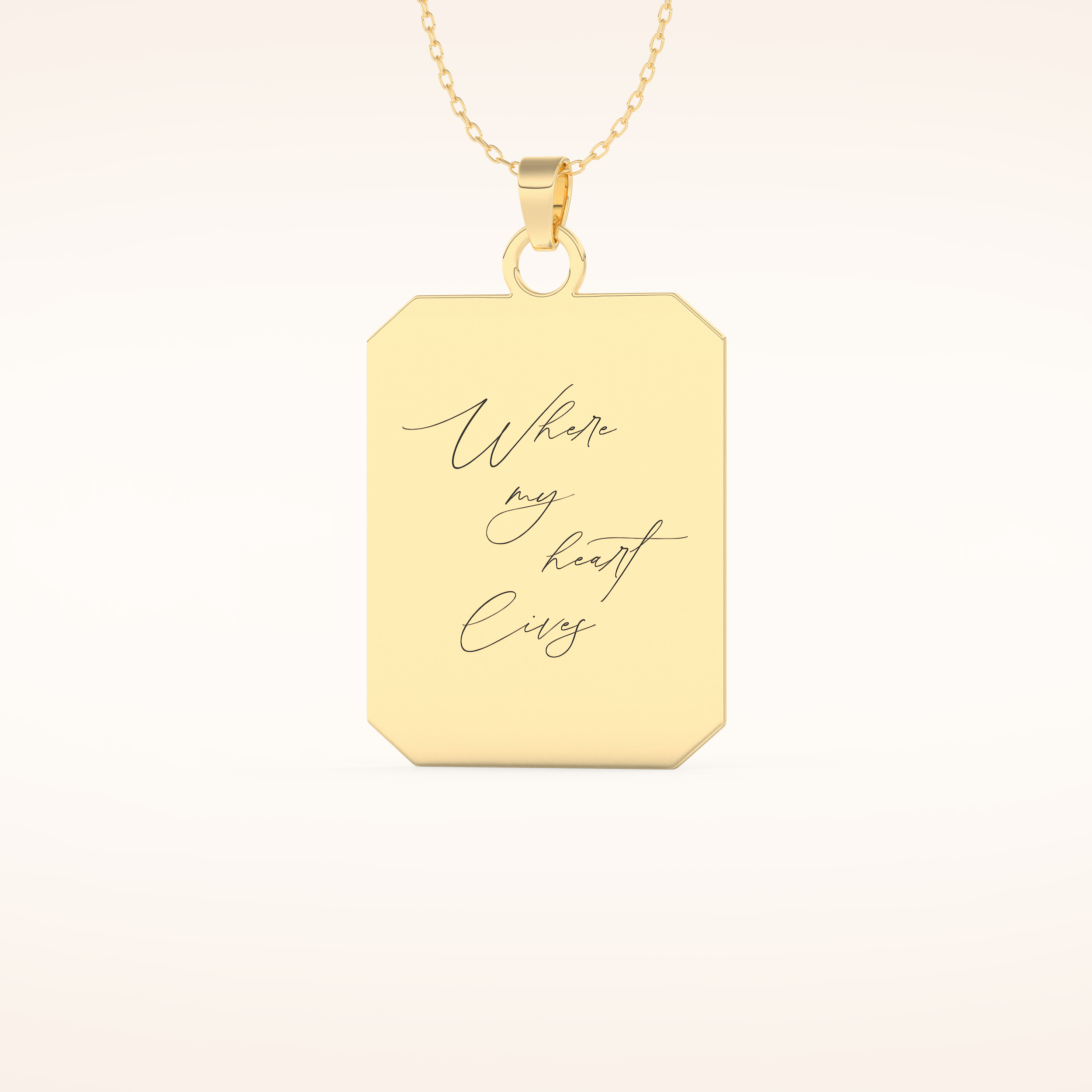 Custom Photo Printed Pendant Necklace – Crafted with Meaning 9