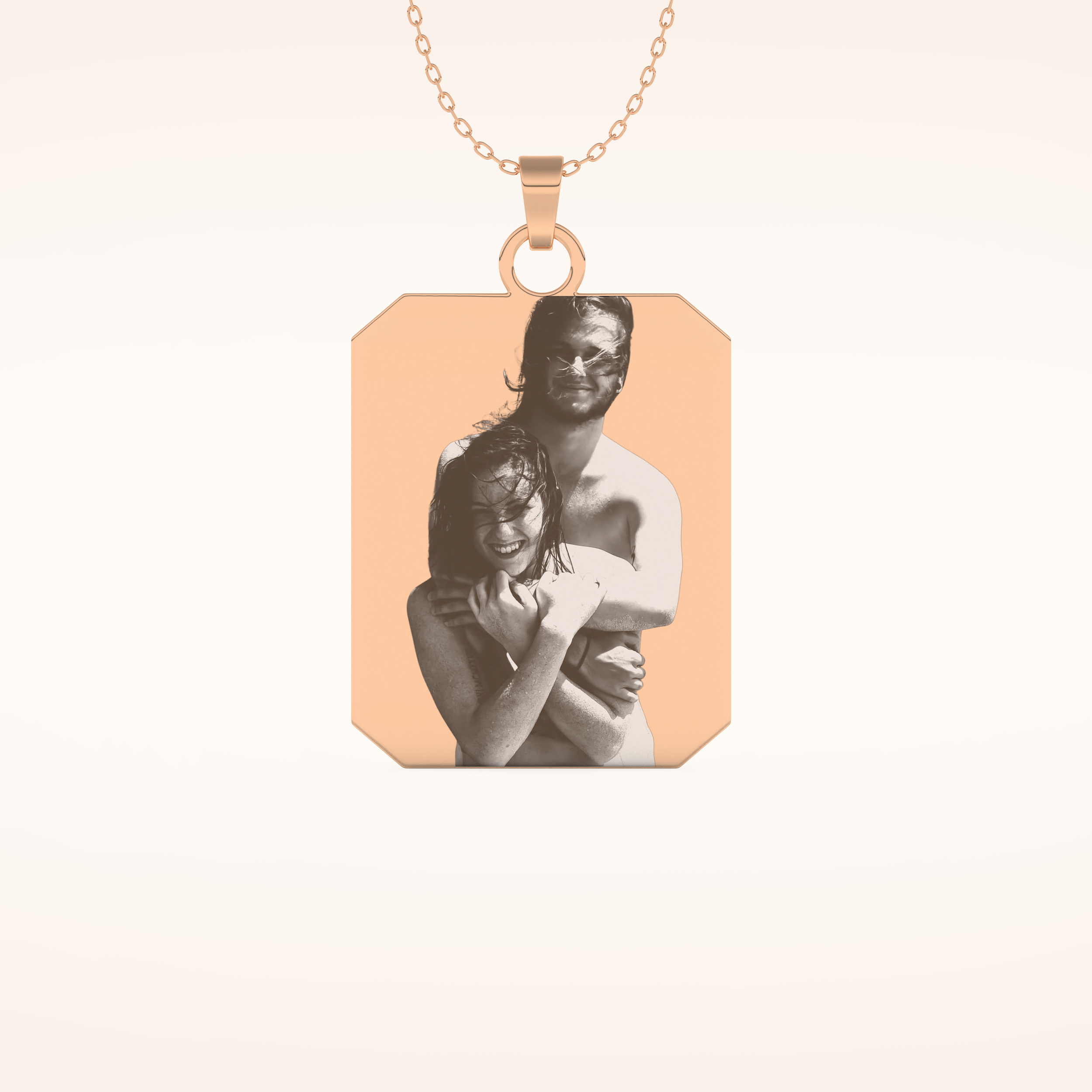 Custom Photo Printed Pendant Necklace – Crafted with Meaning 11