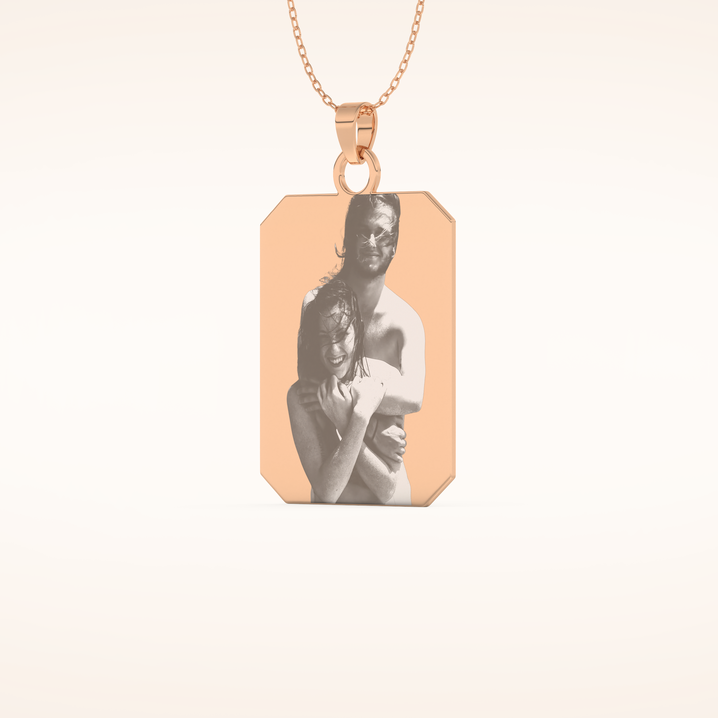 Custom Photo Printed Pendant Necklace – Crafted with Meaning 12