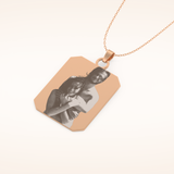 Custom Photo Printed Pendant Necklace – Crafted with Meaning 15