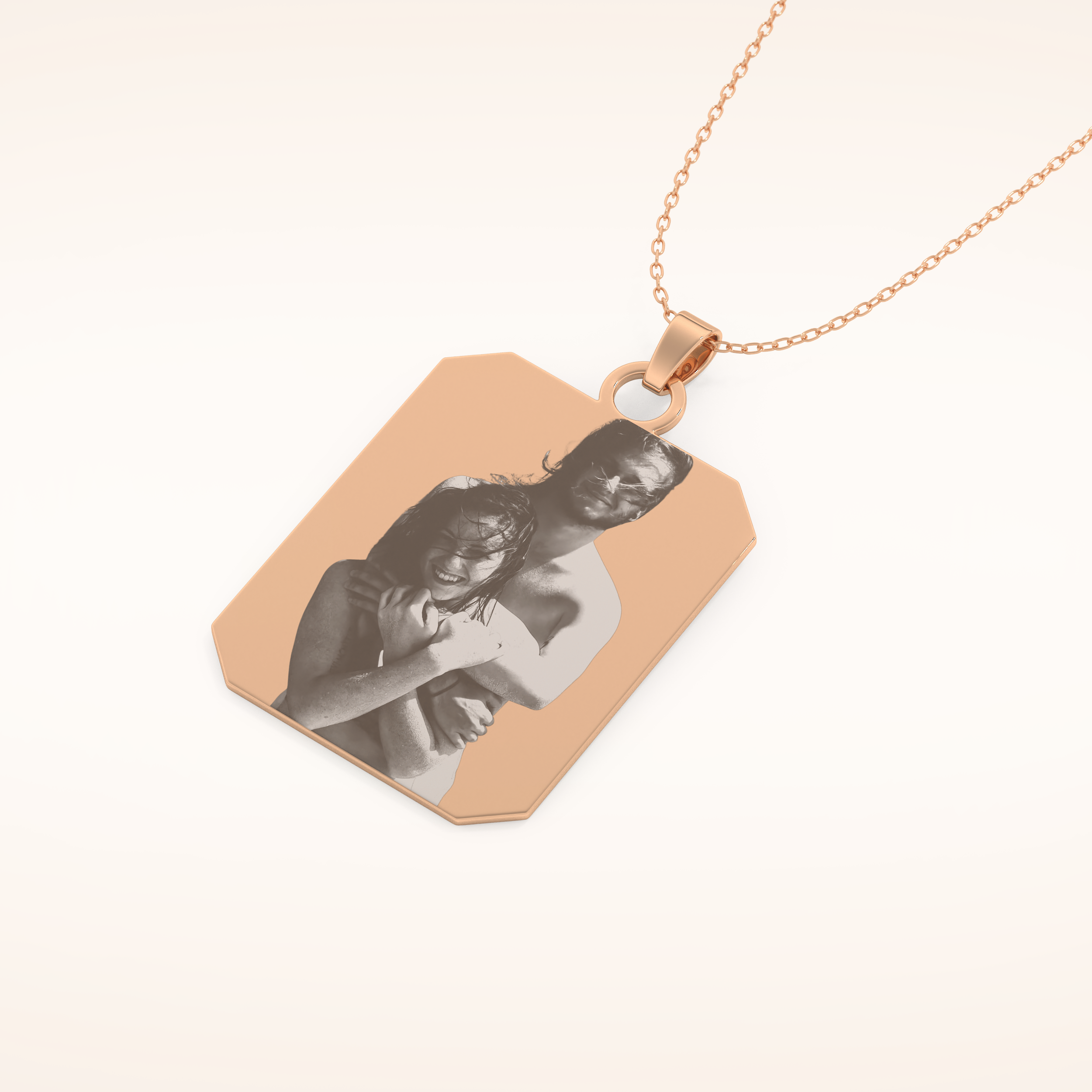 Custom Photo Printed Pendant Necklace – Crafted with Meaning 15
