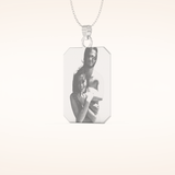 Custom Photo Printed Pendant Necklace – Crafted with Meaning 2