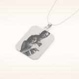 Custom Photo Printed Pendant Necklace – Crafted with Meaning 5