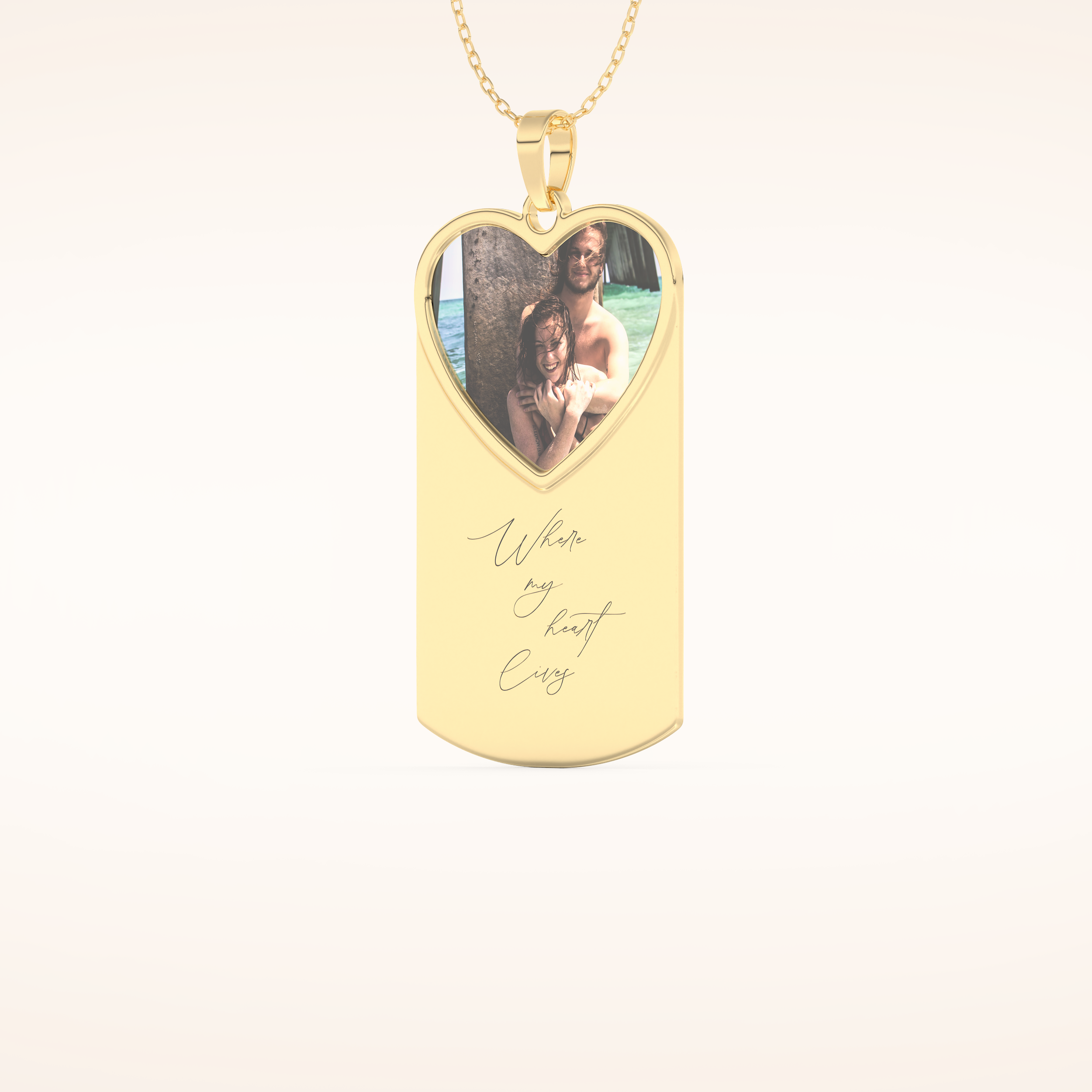 Custom Photo Printed Pendant Necklace – Crafted with Meaning 7
