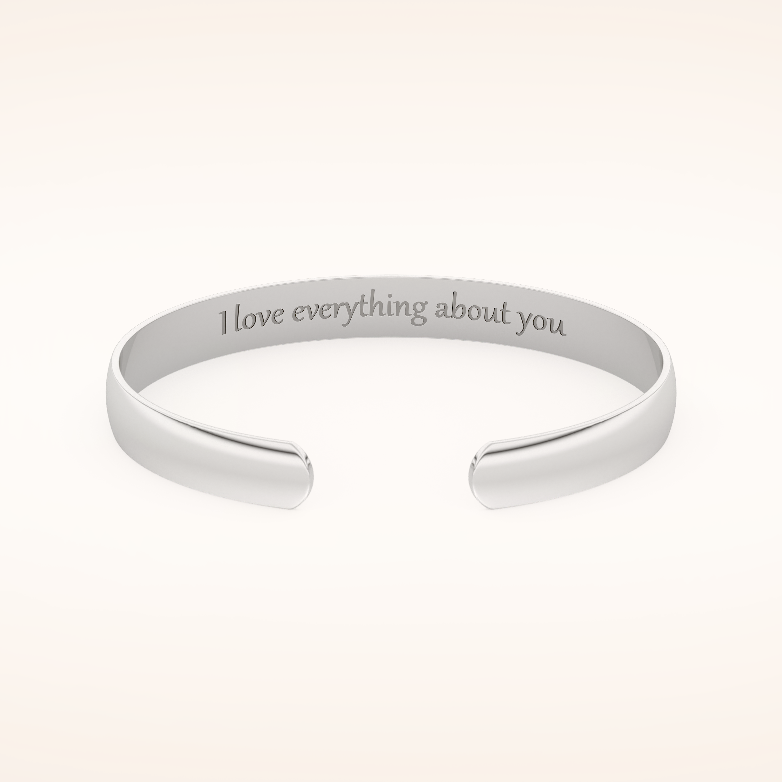 Custom Engraved Gold Cuff Bracelet – Personalized for You 1
