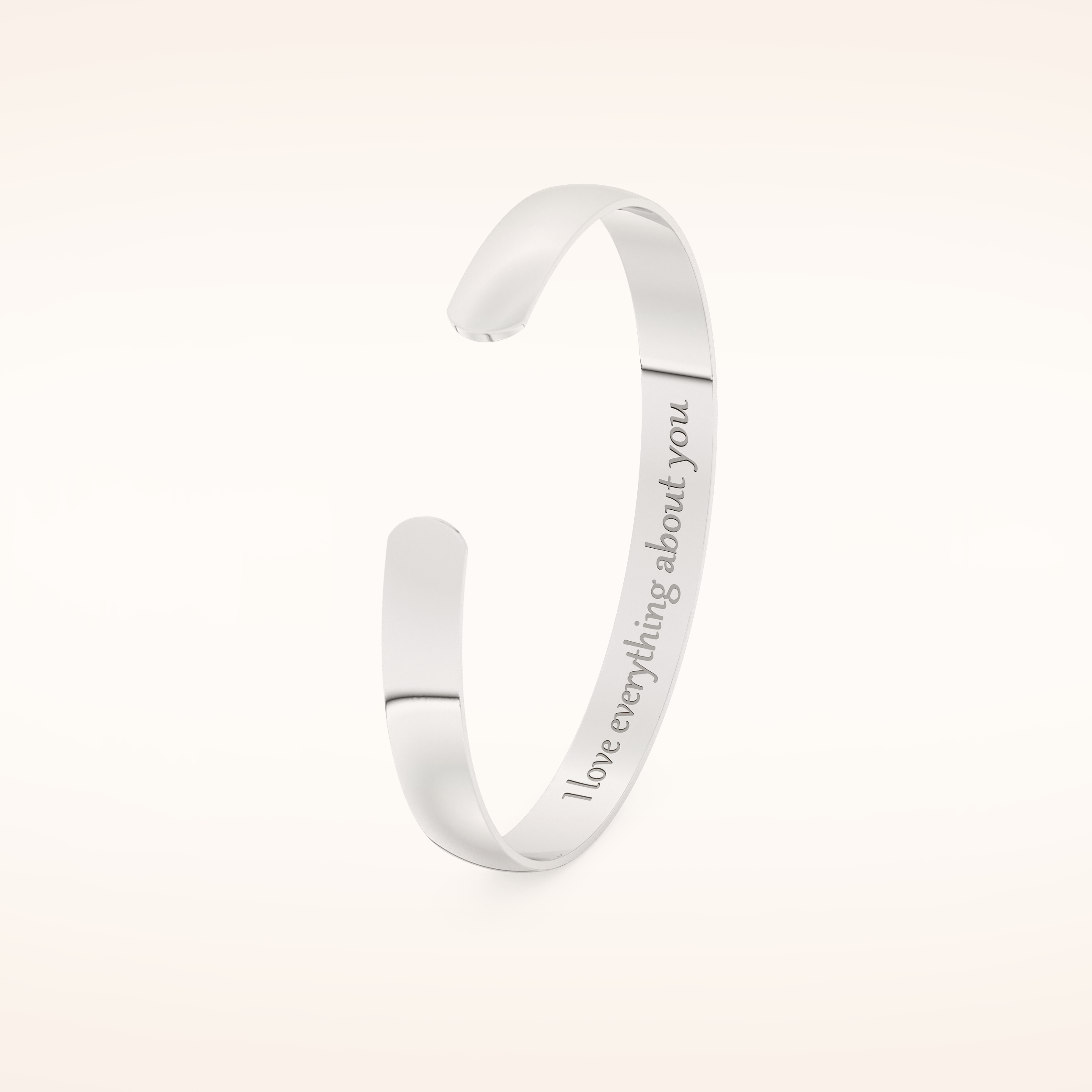 Custom Engraved Gold Cuff Bracelet – Personalized for You 3