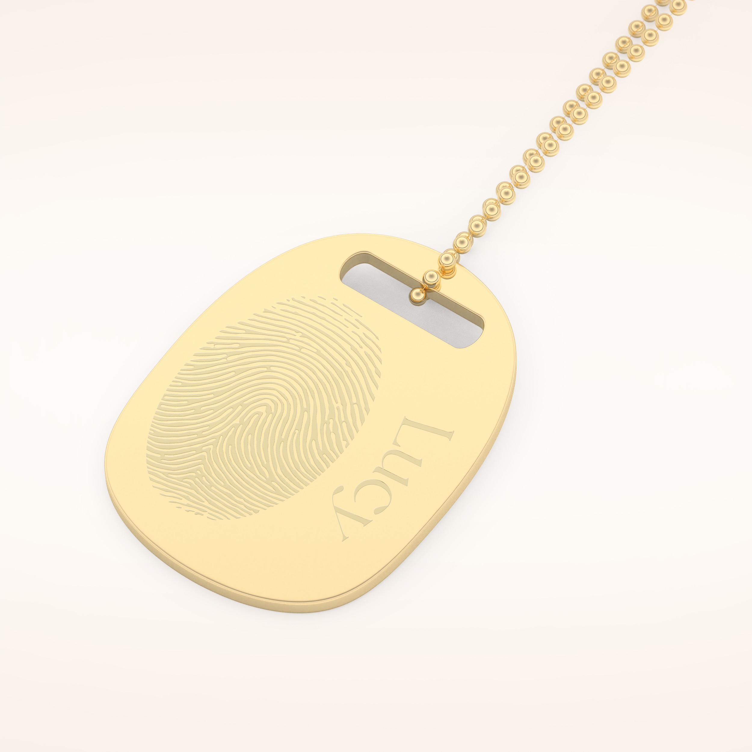 Custom Personalized Fingerprint Pendant Necklace – Crafted with Meaning 10