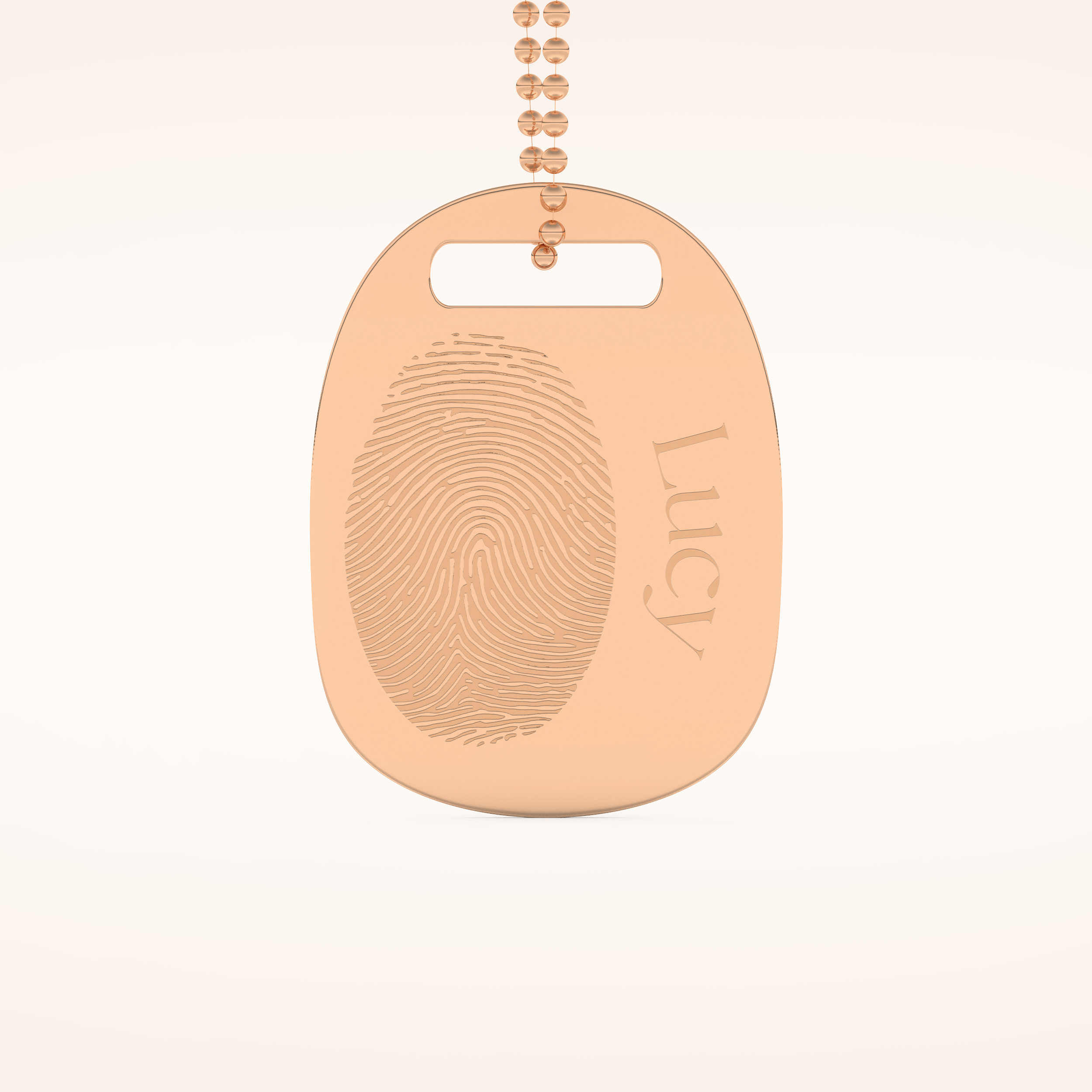 Custom Personalized Fingerprint Pendant Necklace – Crafted with Meaning 11