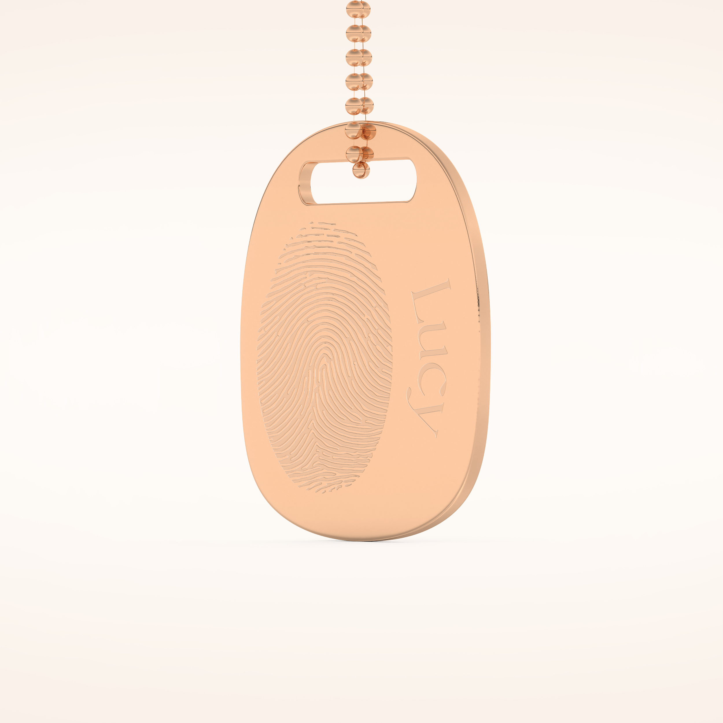 Custom Personalized Fingerprint Pendant Necklace – Crafted with Meaning 12