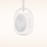 Custom Personalized Fingerprint Pendant Necklace – Crafted with Meaning 1