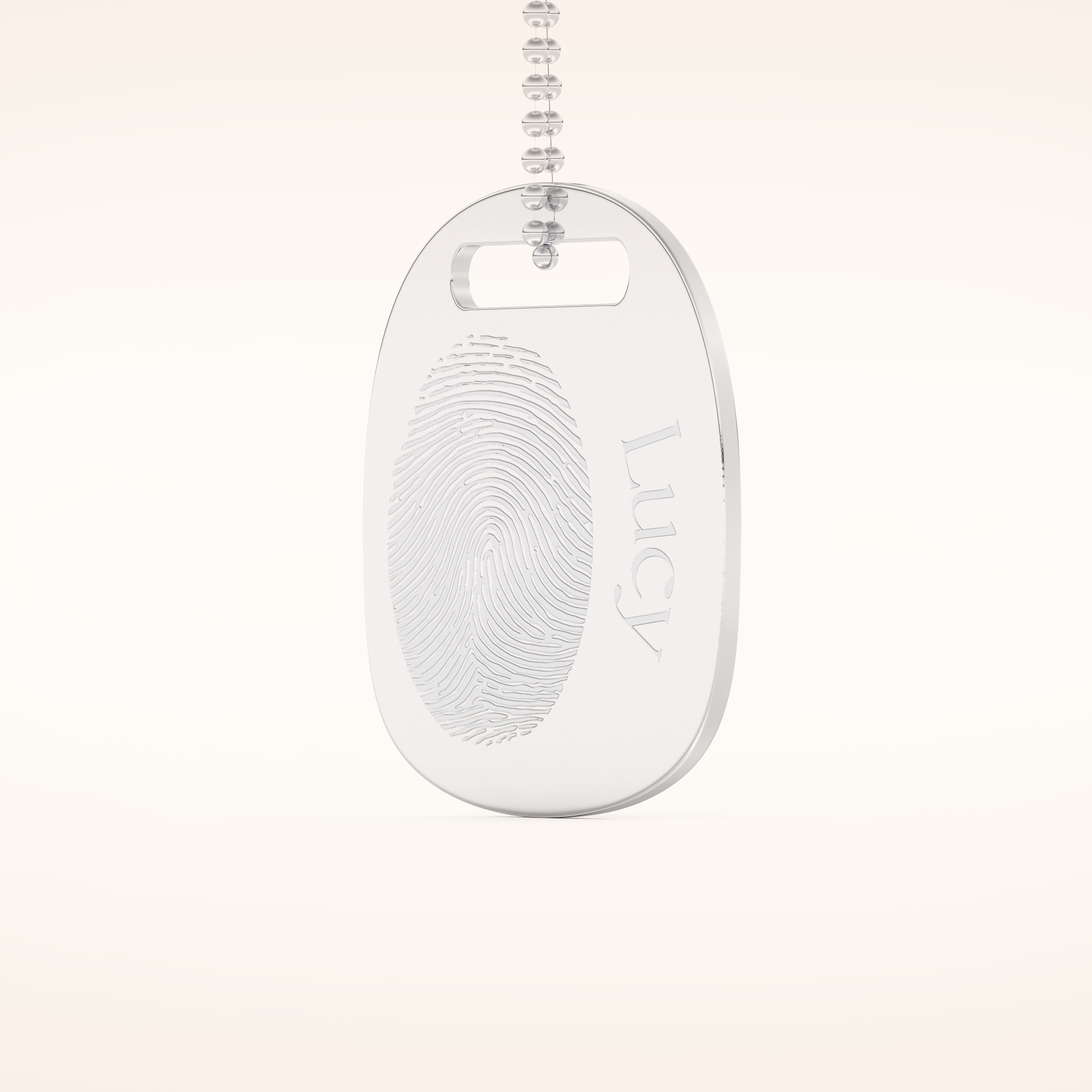Custom Personalized Fingerprint Pendant Necklace – Crafted with Meaning 2