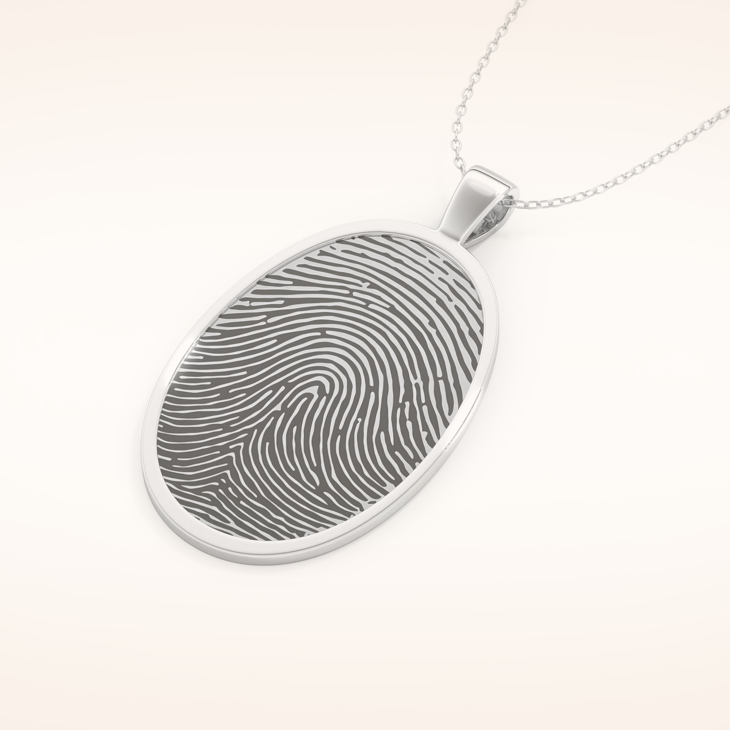 Custom Fingerprint Pendant Necklace – Crafted with Meaning 5