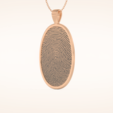 Custom Fingerprint Pendant Necklace – Crafted with Meaning 7