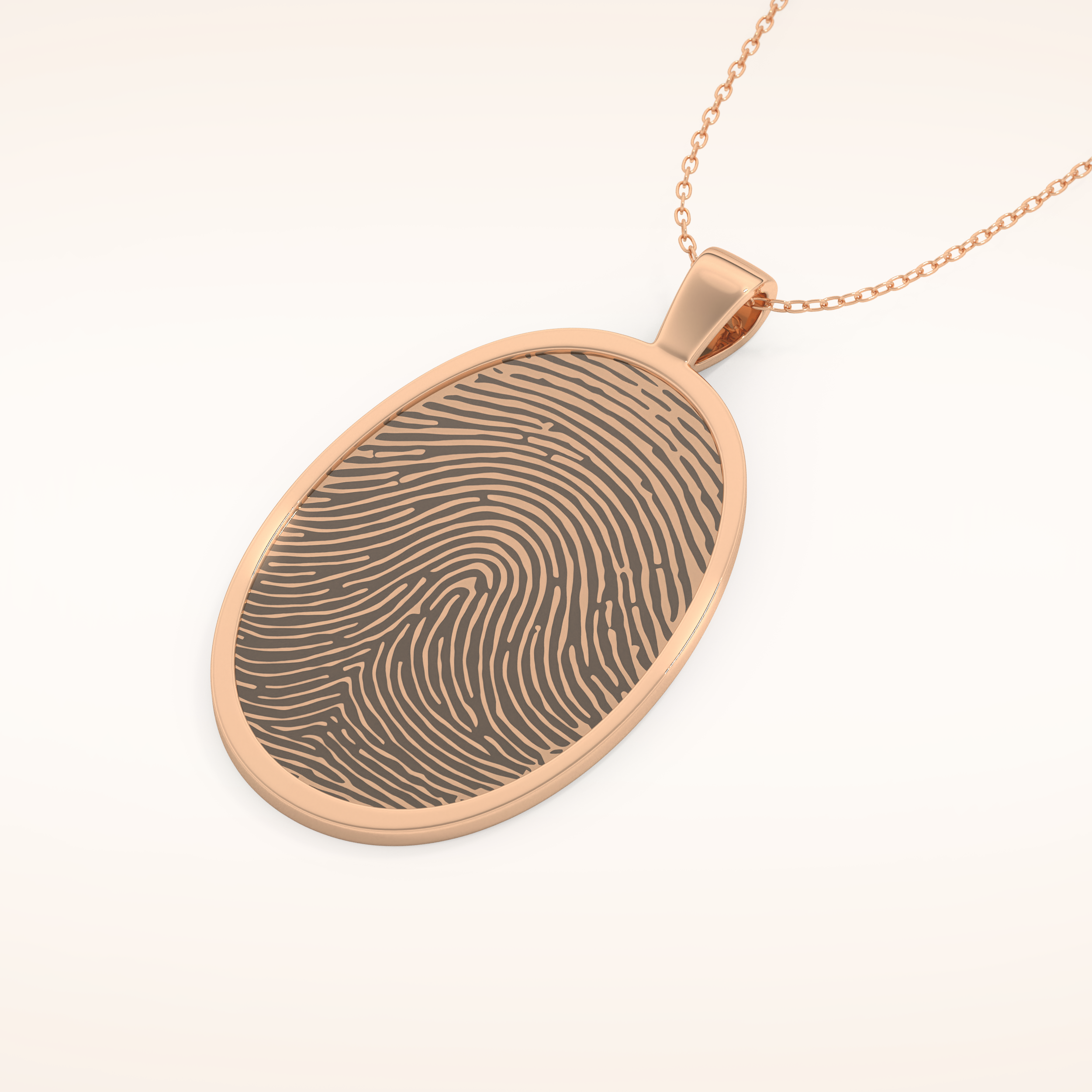 Custom Fingerprint Pendant Necklace – Crafted with Meaning 10