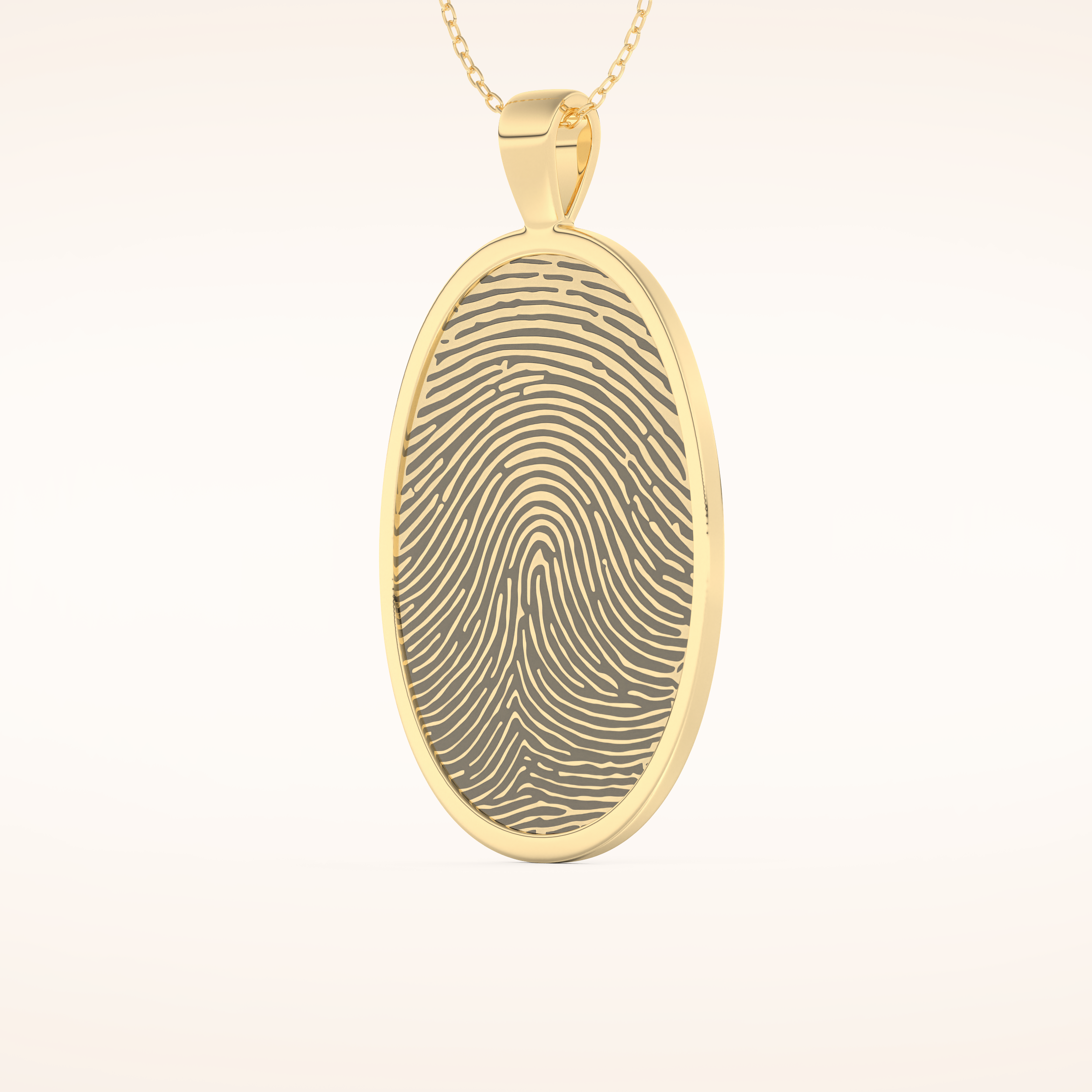 Custom Fingerprint Pendant Necklace – Crafted with Meaning 12