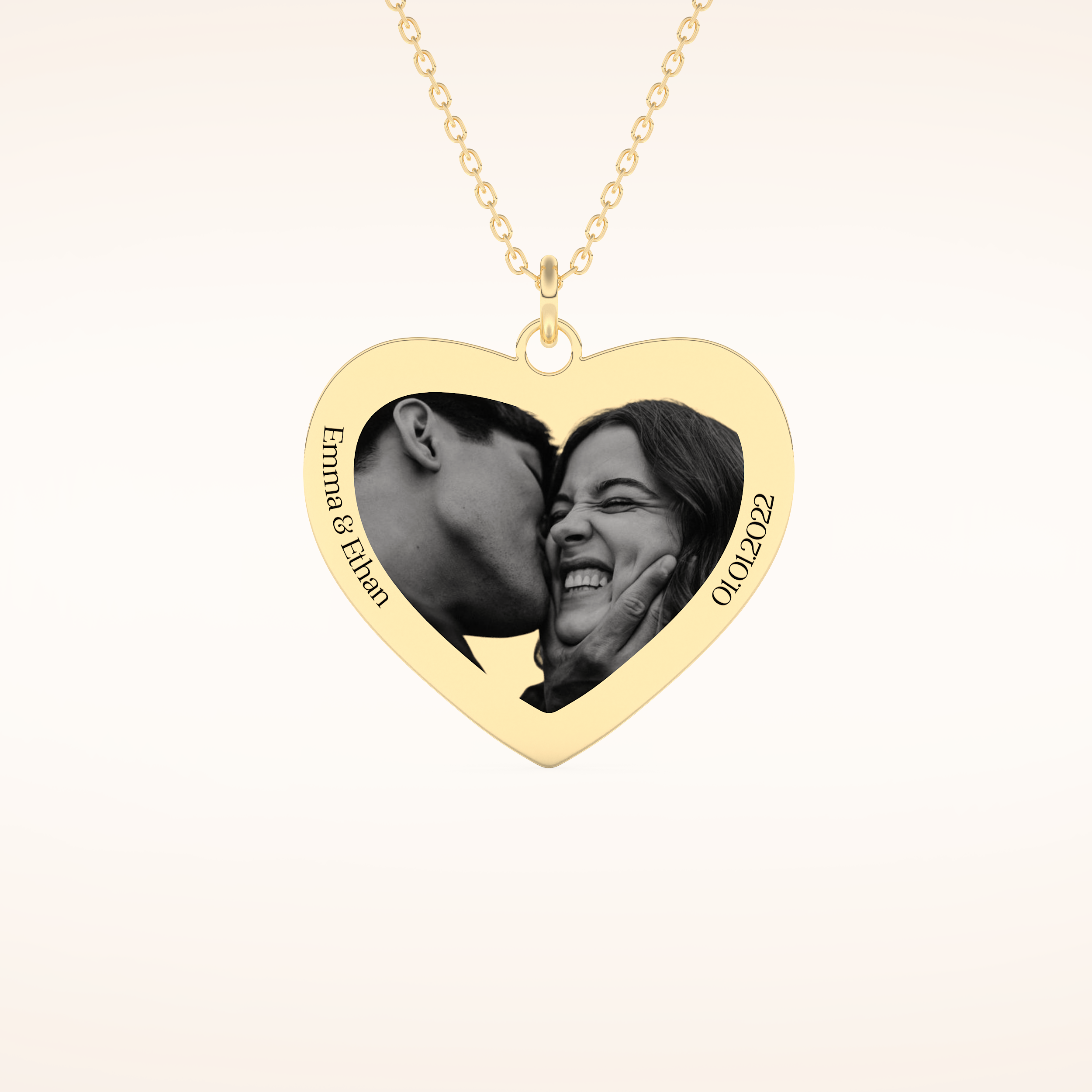Custom Photo Printed Pendant Necklace – Crafted with Meaning 6