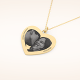 Custom Photo Printed Pendant Necklace – Crafted with Meaning 10