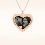 Custom Photo Printed Pendant Necklace – Crafted with Meaning 11