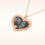Custom Photo Printed Pendant Necklace – Crafted with Meaning 15