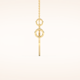 Custom Heart and Key Matching Necklace Set – Crafted with Meaning 8