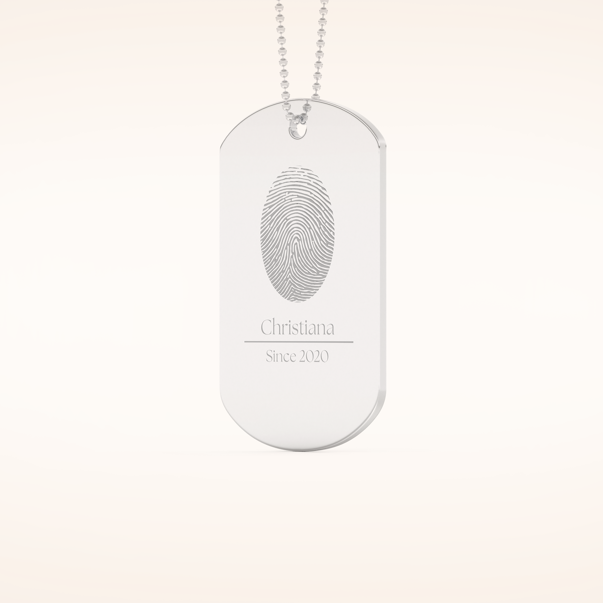 Custom Personalized Fingerprint Pendant Necklace – Crafted with Meaning 2