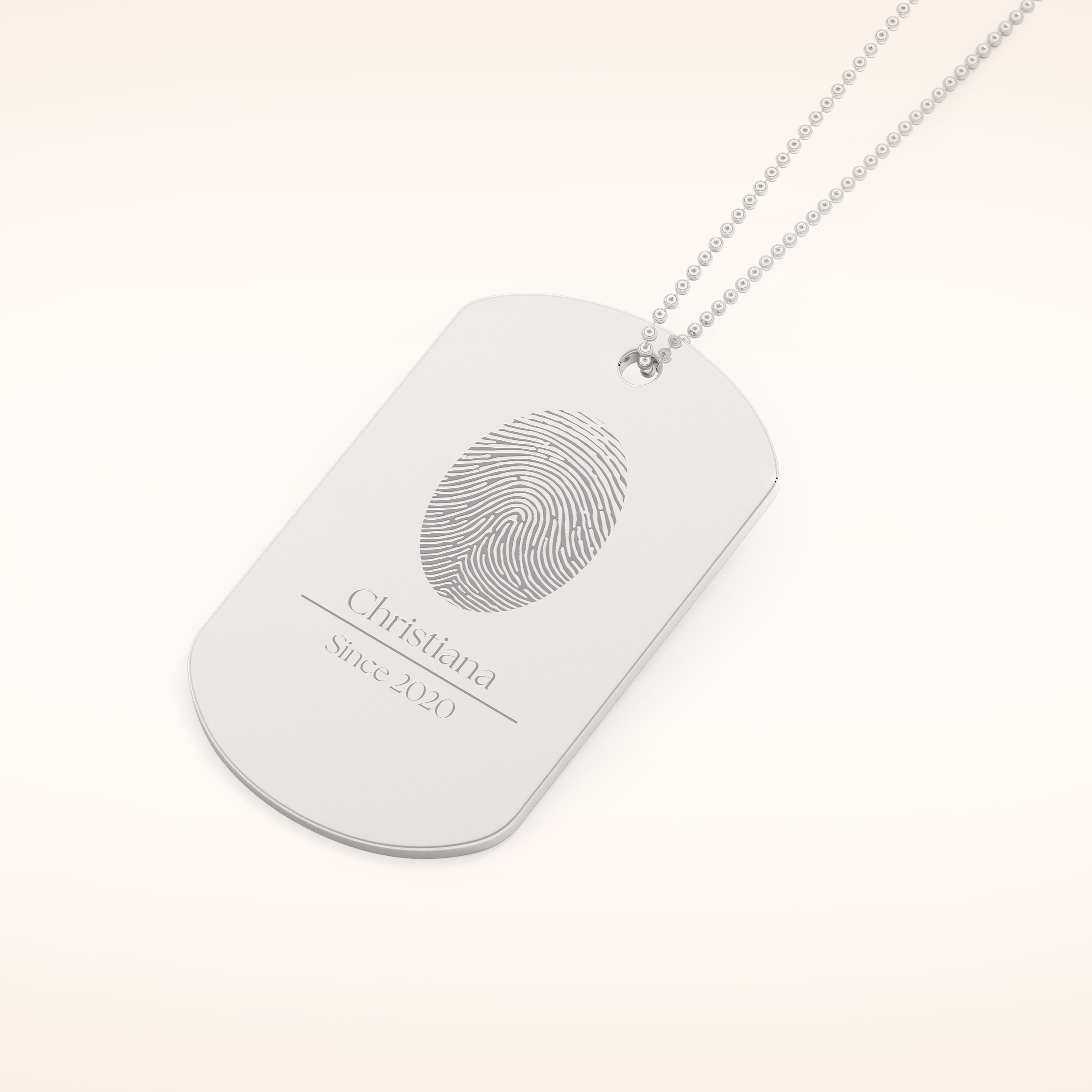 Custom Personalized Fingerprint Pendant Necklace – Crafted with Meaning 10