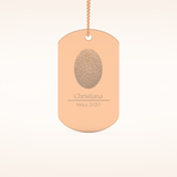 Custom Personalized Fingerprint Pendant Necklace – Crafted with Meaning 11