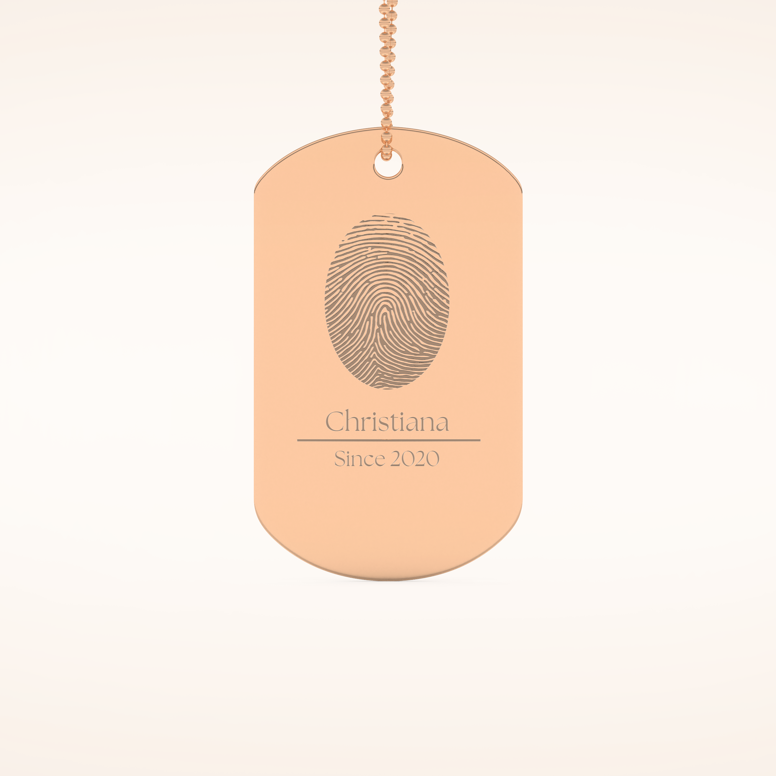 Custom Personalized Fingerprint Pendant Necklace – Crafted with Meaning 11