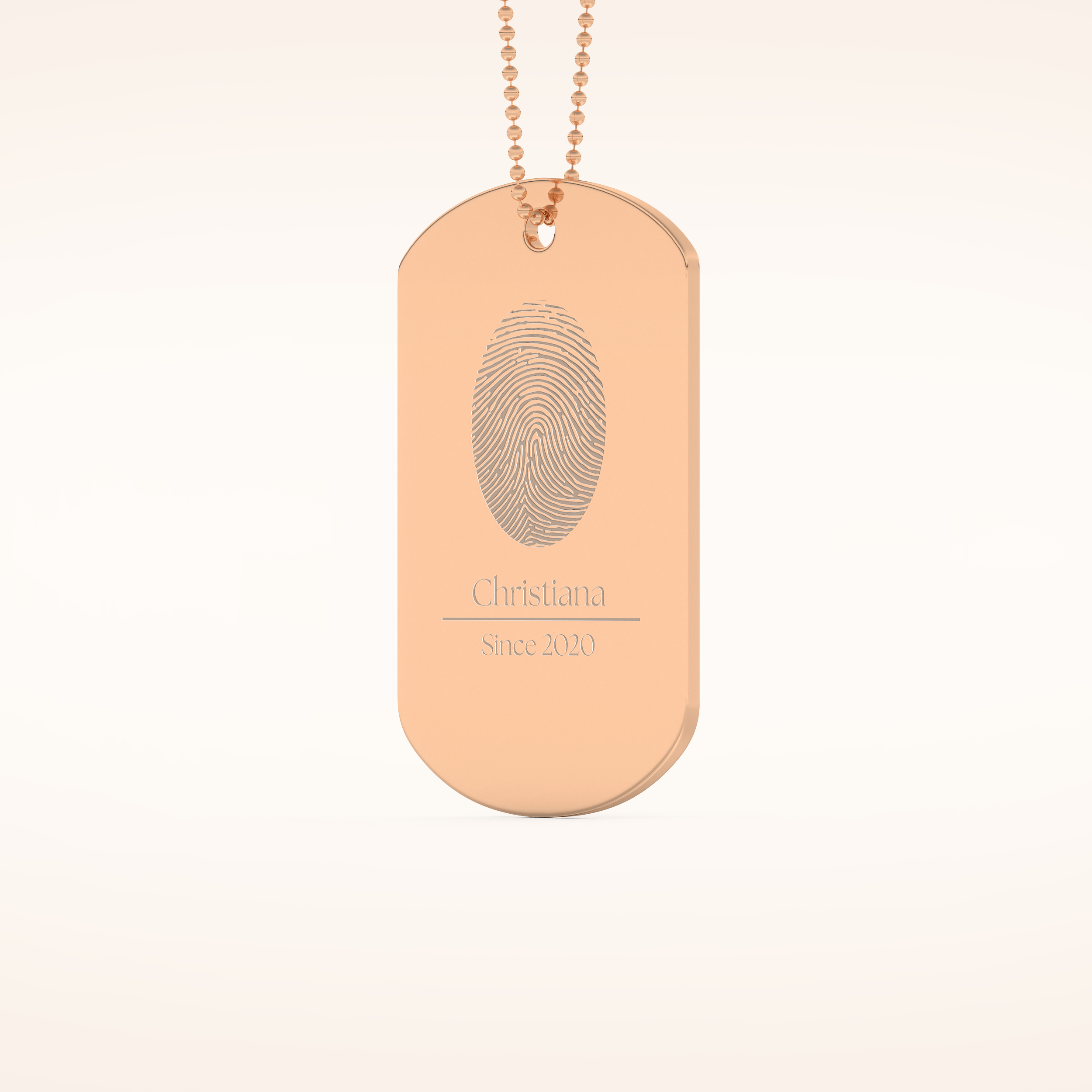 Custom Personalized Fingerprint Pendant Necklace – Crafted with Meaning 12