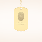Custom Personalized Fingerprint Pendant Necklace – Crafted with Meaning 5