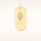 Custom Personalized Fingerprint Pendant Necklace – Crafted with Meaning 6