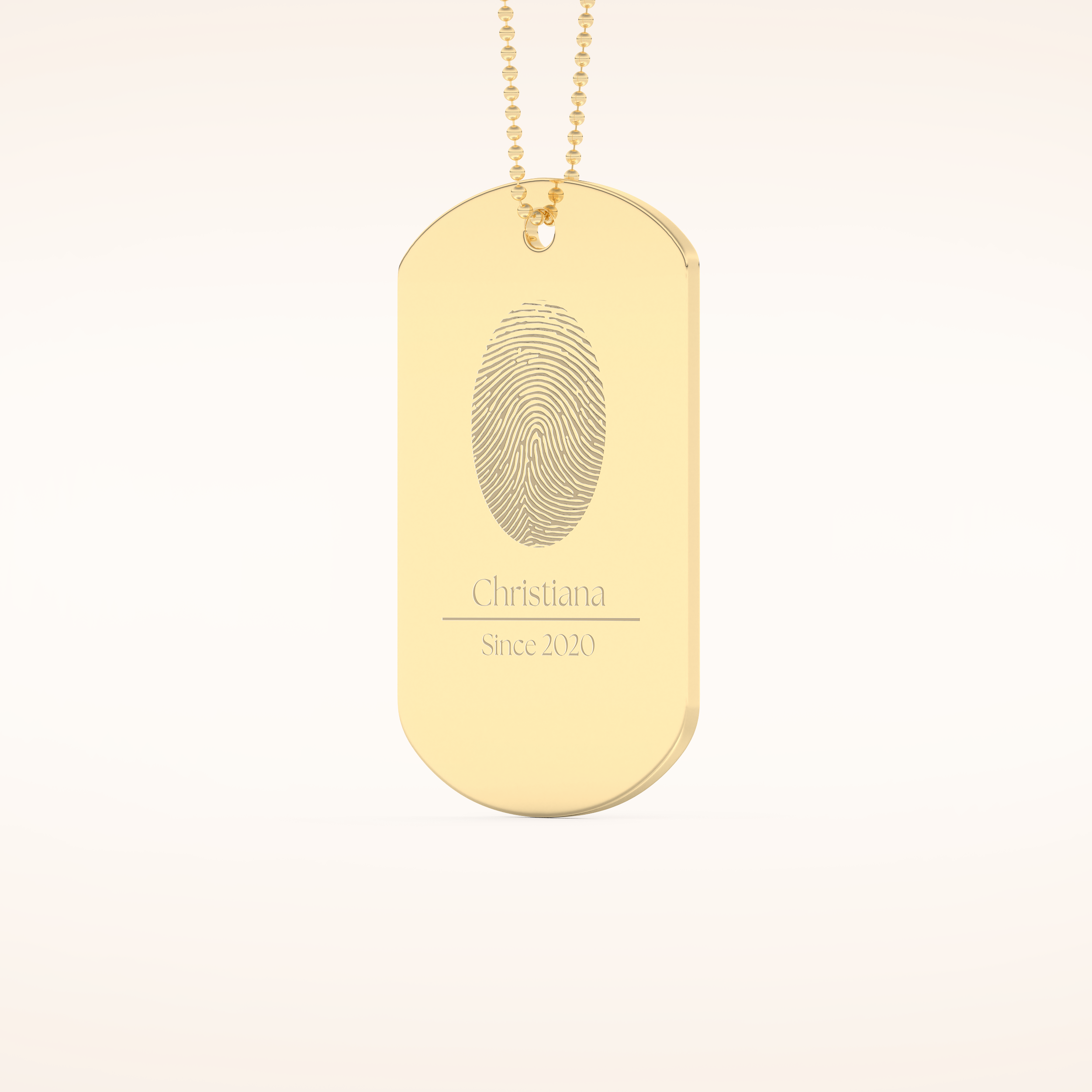 Custom Personalized Fingerprint Pendant Necklace – Crafted with Meaning 6