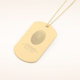 Custom Personalized Fingerprint Pendant Necklace – Crafted with Meaning 8