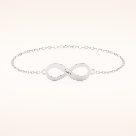 Custom Personalized Infinity Pendant Necklace – Crafted with Meaning 1