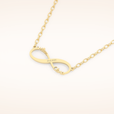 Custom Personalized Infinity Pendant Necklace – Crafted with Meaning 10