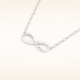 Custom Personalized Infinity Pendant Necklace – Crafted with Meaning 5