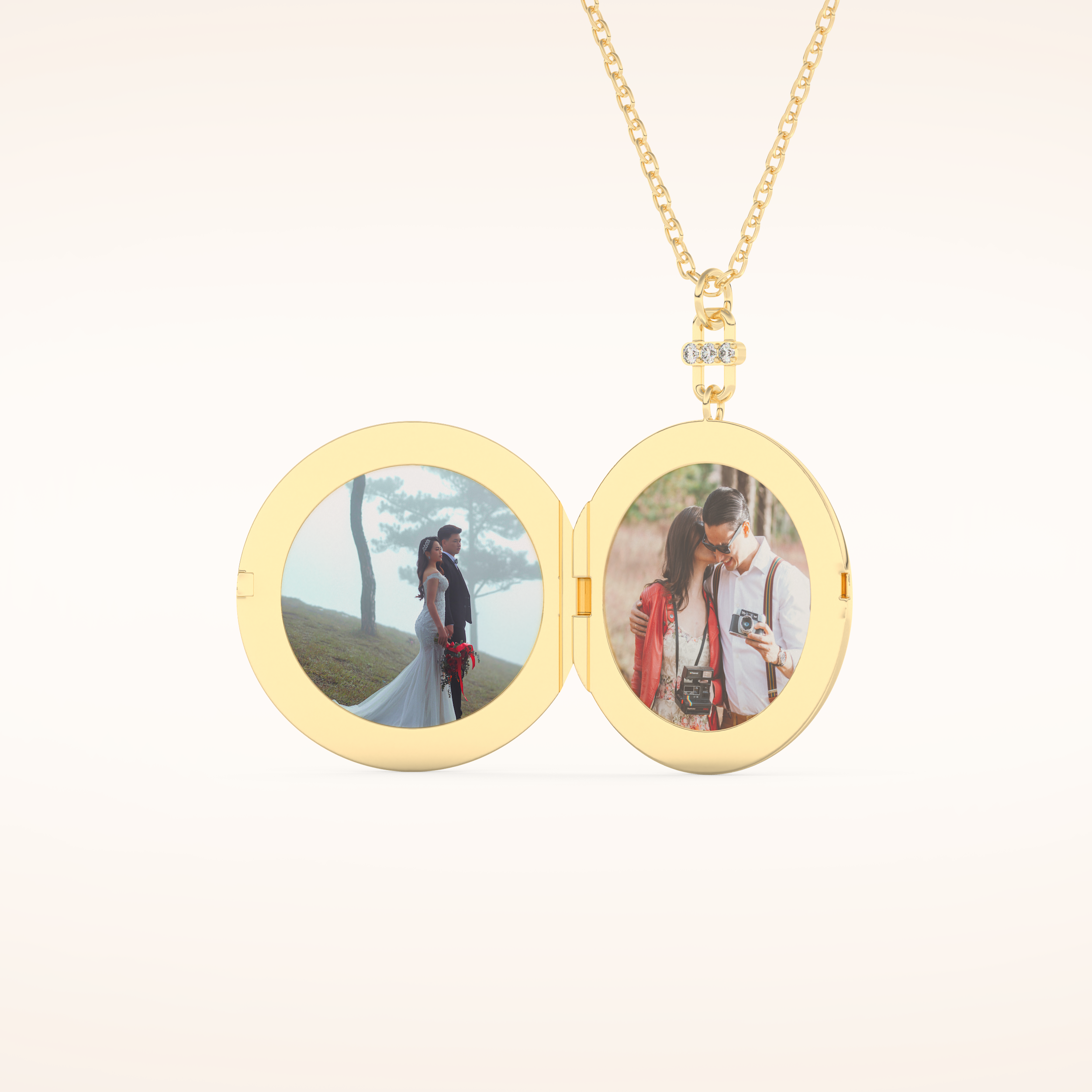 Custom Photo Mini Locket Necklace – Crafted with Meaning 7