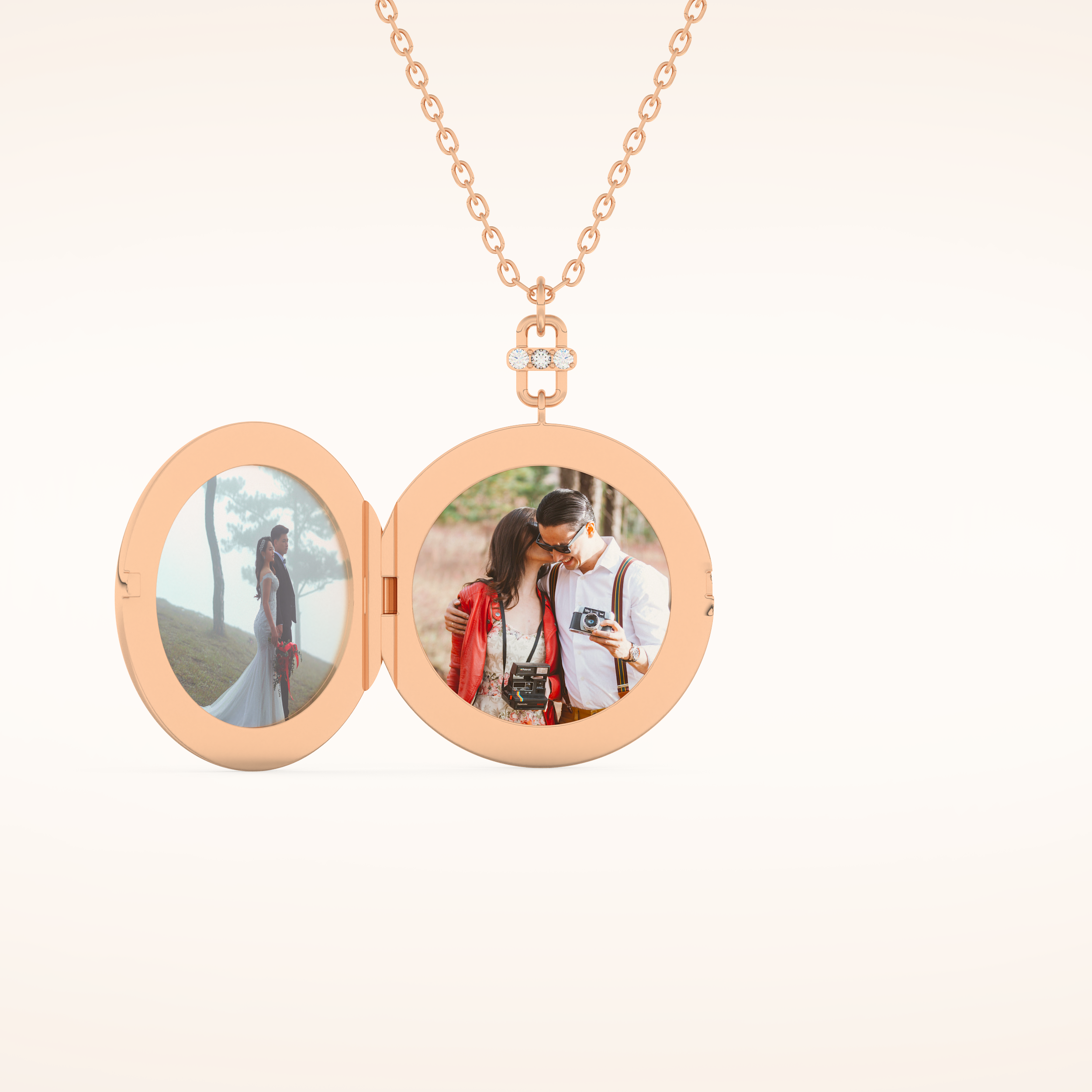 Custom Photo Mini Locket Necklace – Crafted with Meaning 11