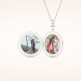 Custom Photo Mini Locket Necklace – Crafted with Meaning 2
