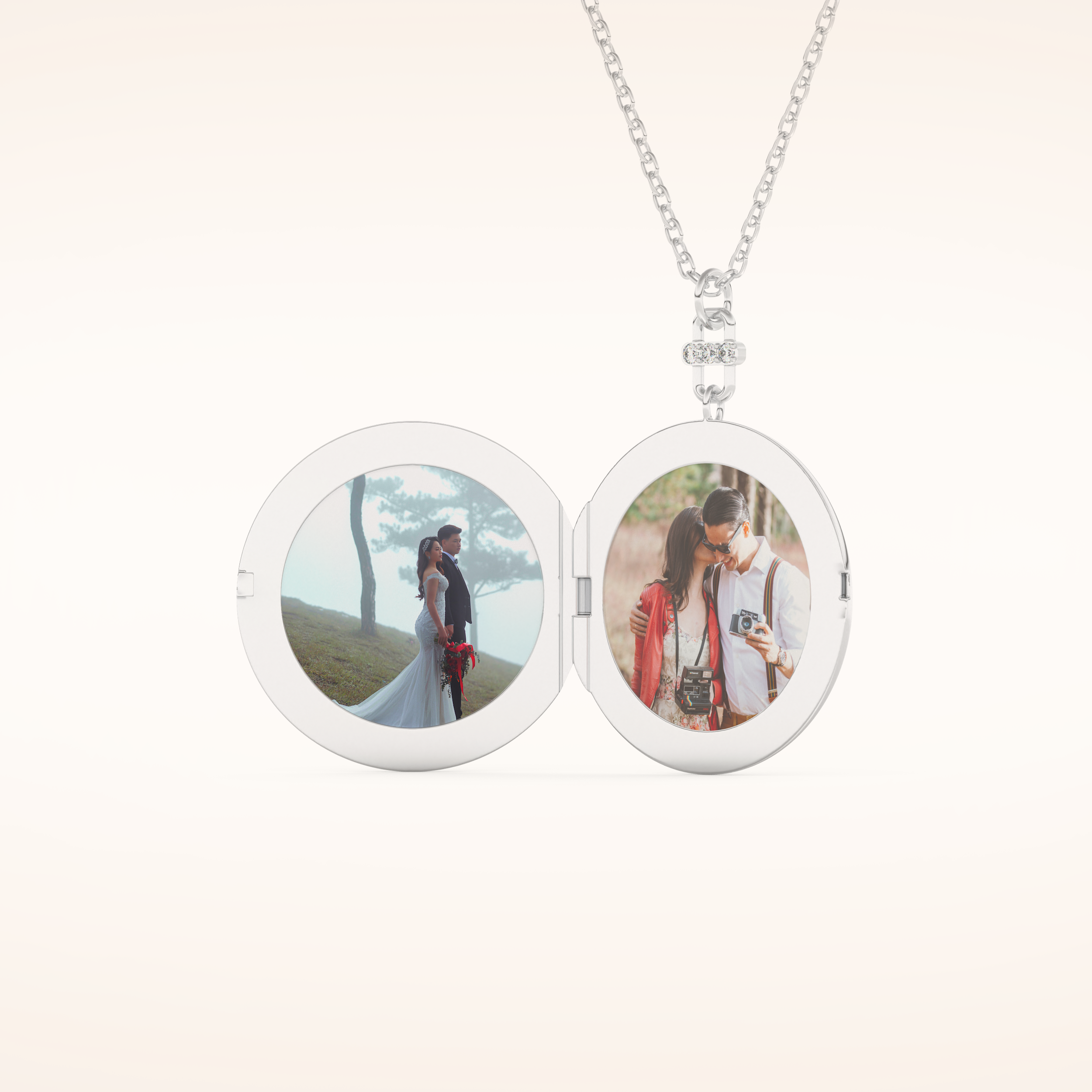 Custom Photo Mini Locket Necklace – Crafted with Meaning 2