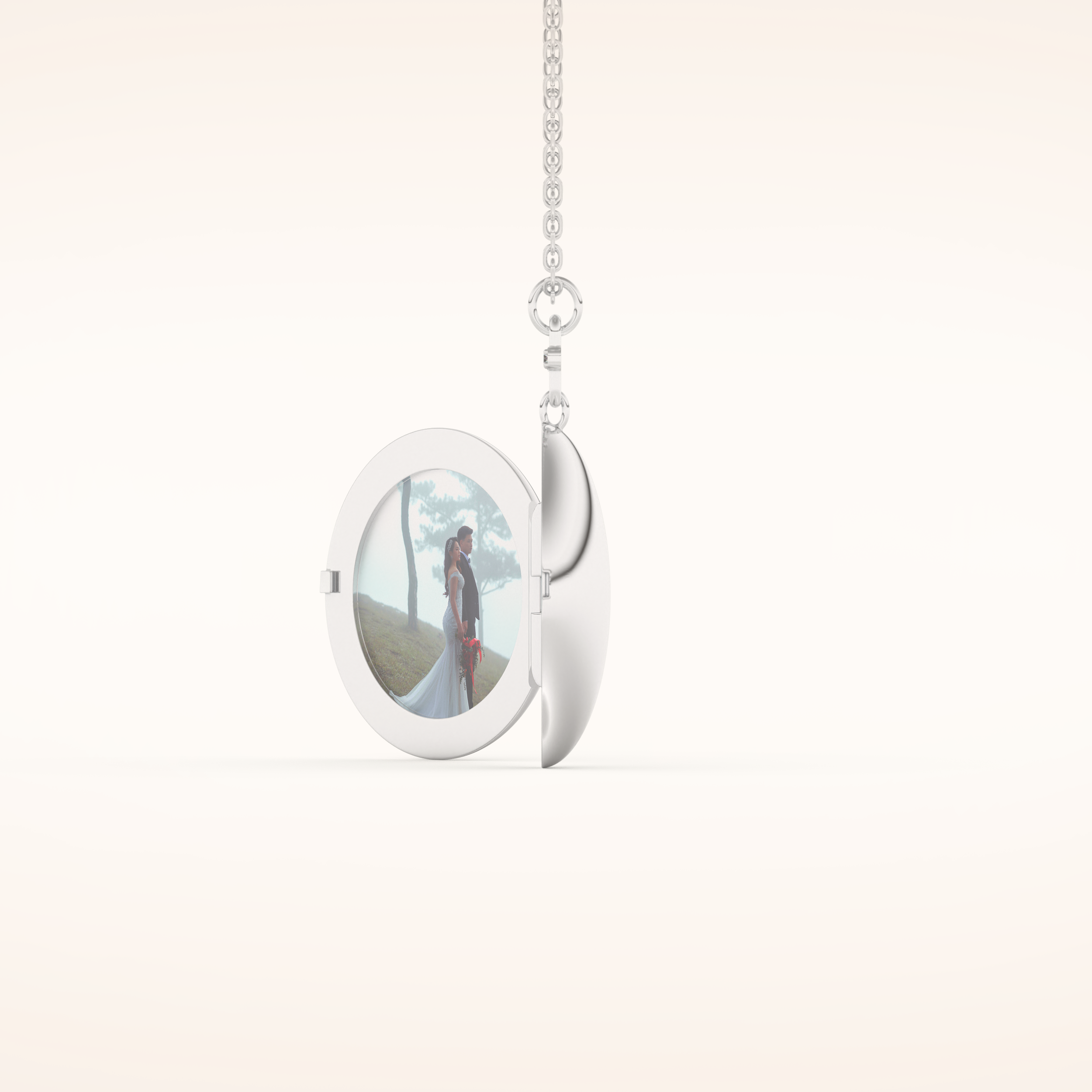 Custom Photo Mini Locket Necklace – Crafted with Meaning 3