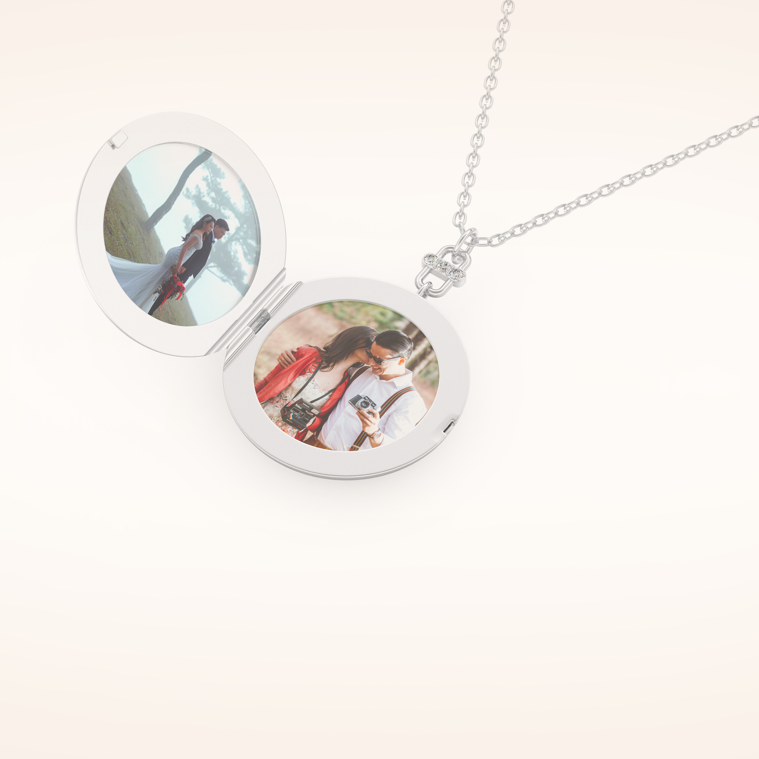 Custom Photo Mini Locket Necklace – Crafted with Meaning 5