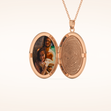 Custom Photo Mini Locket Necklace – Crafted with Meaning 12
