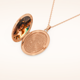 Custom Photo Mini Locket Necklace – Crafted with Meaning 15