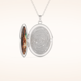 Custom Photo Mini Locket Necklace – Crafted with Meaning 1