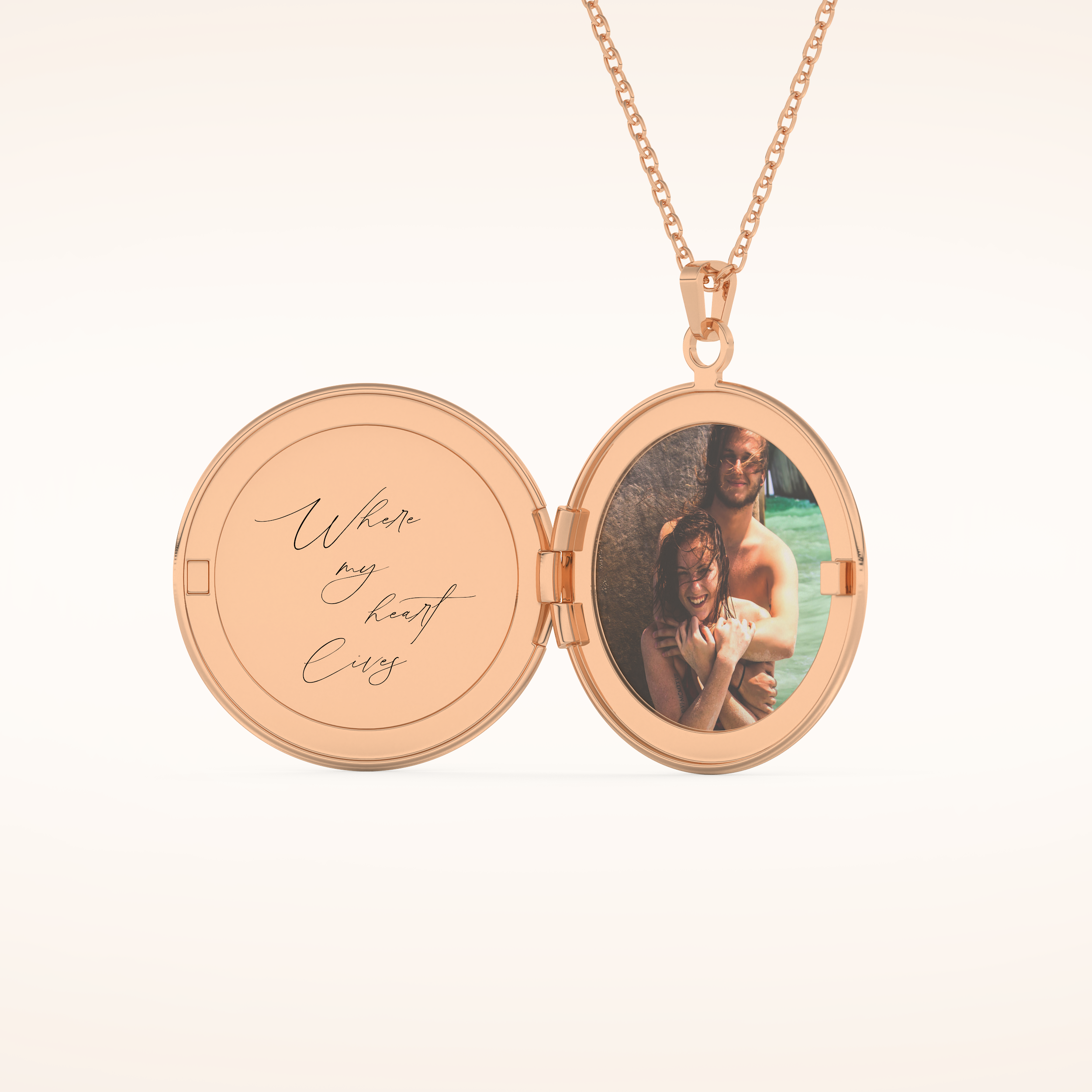 Custom Photo & Name Mini Locket Necklace  – Crafted with Meaning 14