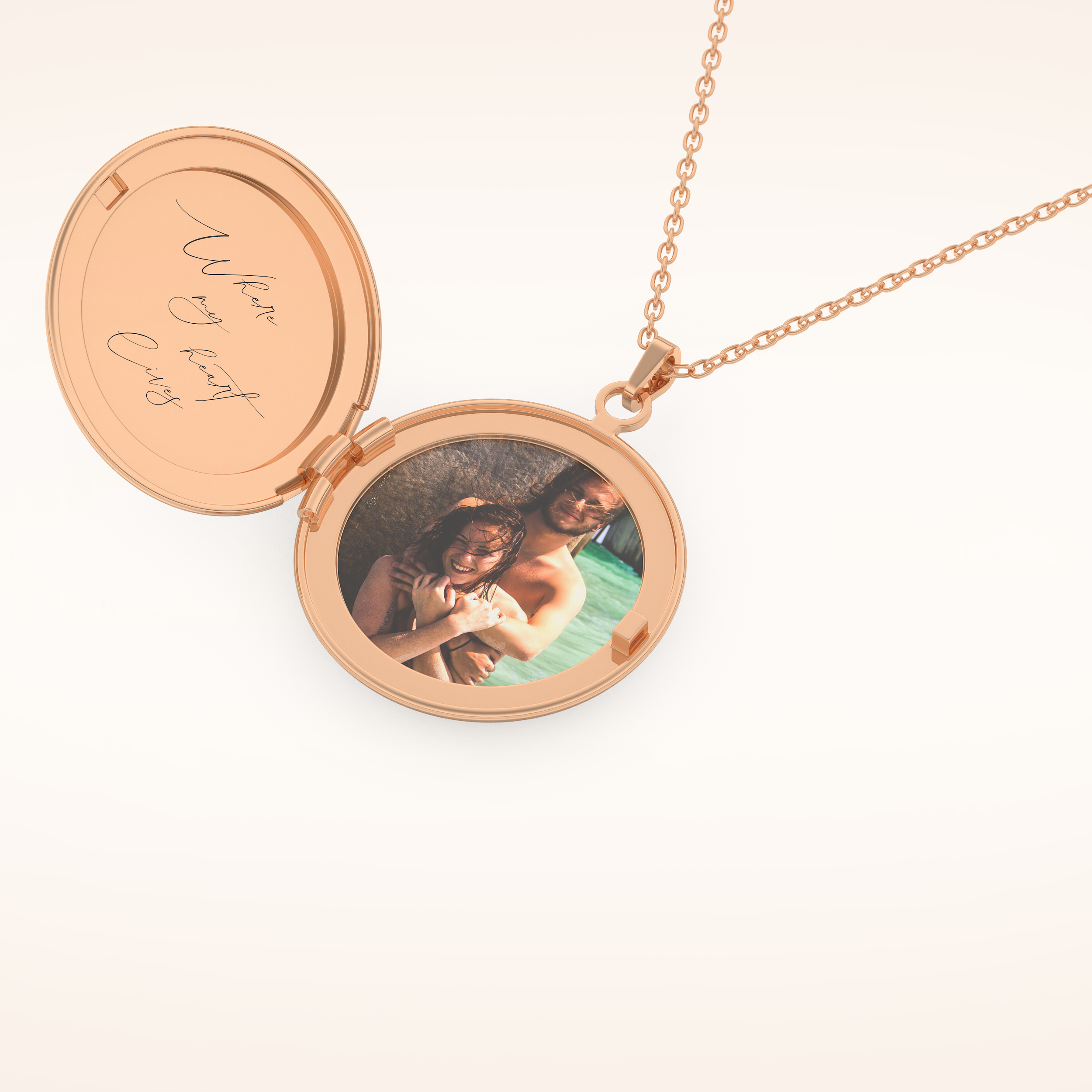 Custom Photo & Name Mini Locket Necklace  – Crafted with Meaning 13